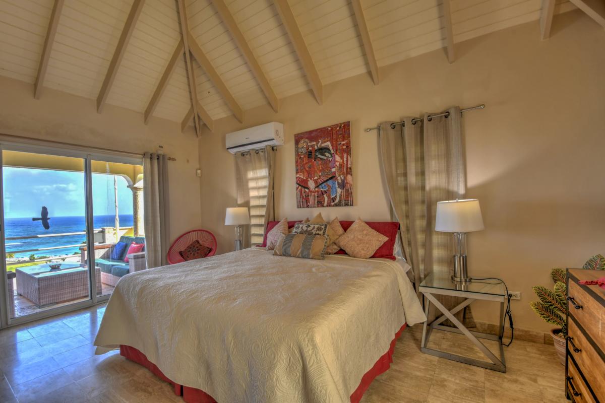 18.Location villa piscine vue mer Oyster Pond Saint Martin_Chambre